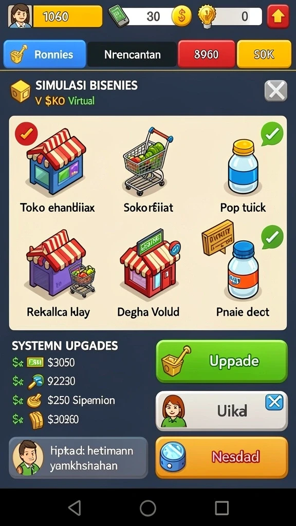 Galeri pratinjau visual 6rt build APK resmi terbaru